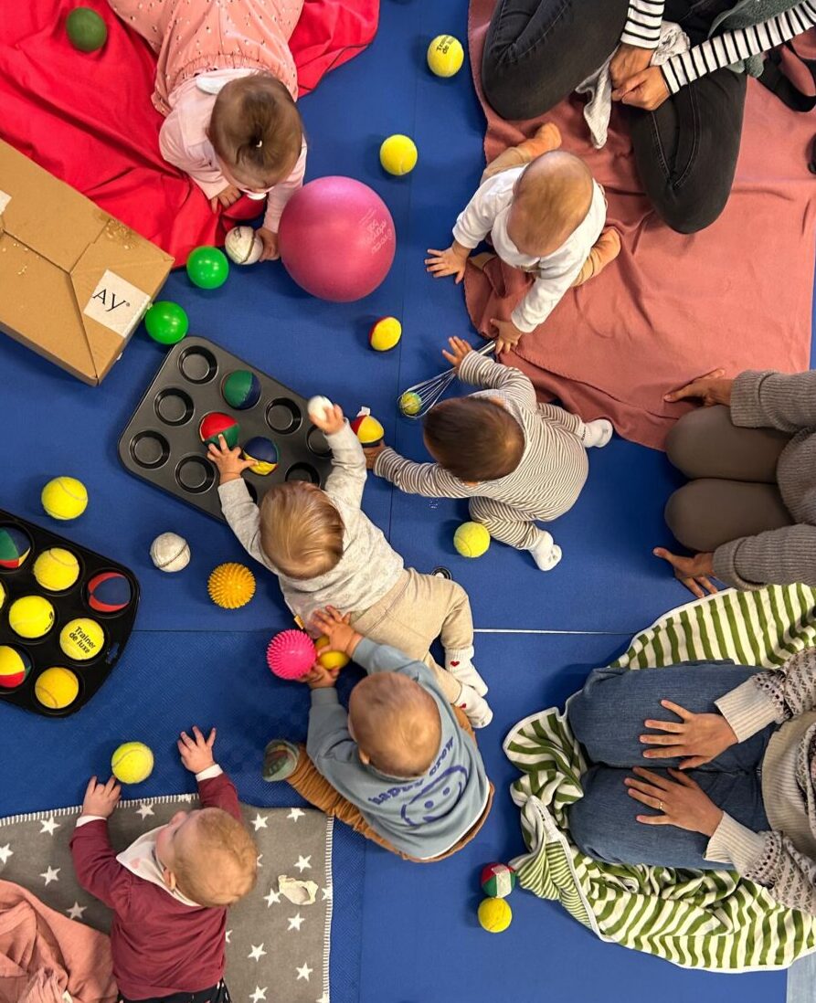 Die Krabbelgruppe ist gestartet